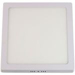 painel led bronzearte quadrado sobrepor bivolt 18w 6500k (mp)