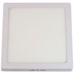 painel led bronzearte quadrado sobrepor bivolt 24w 6500k (mp)