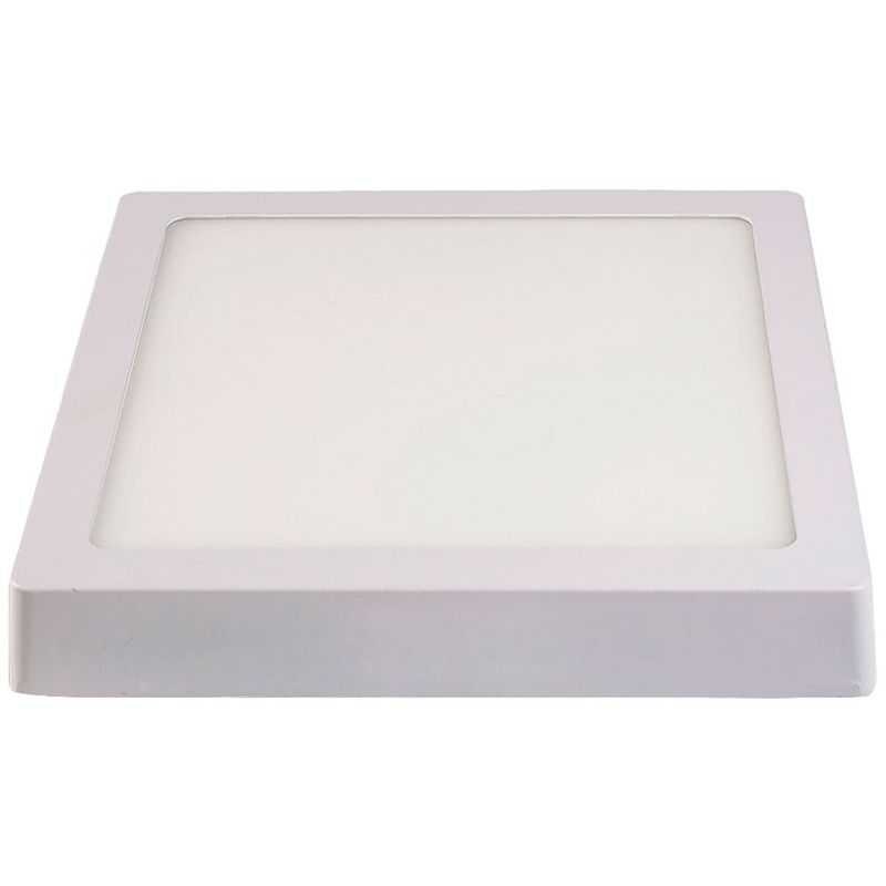 painel led bronzearte quadrado sobrepor bivolt 24w 6500k (mp)
