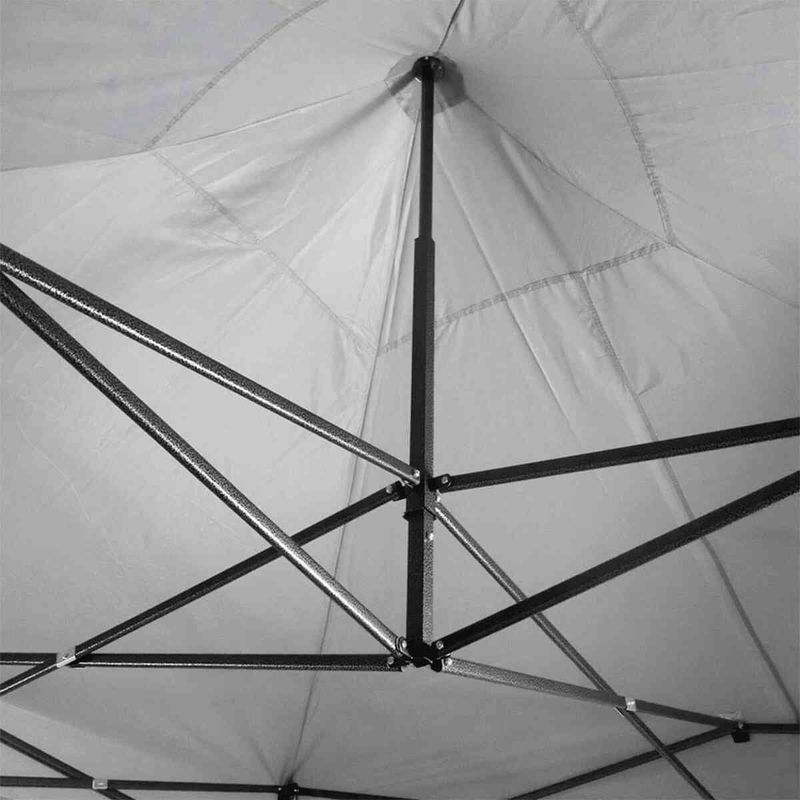 tenda gazebo belfix dobrável 3m x 3m cinza 334308