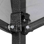 tenda gazebo belfix dobrável 3m x 3m cinza 334308