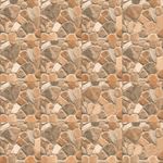 piso cerâmico bold granilhado 45x45cm laranja caixa 2,32m² incefra (mp)