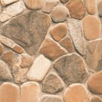 piso cerâmico bold granilhado 45x45cm laranja caixa 2,32m² incefra (mp)