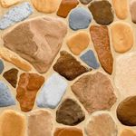 piso cerâmico bold granilhado incefra 45x45cm laranja 5323 caixa 2,32m² (mp)