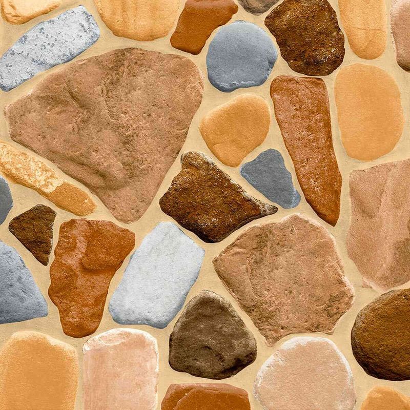 piso cerâmico bold granilhado incefra 45x45cm laranja 5323 caixa 2,32m² (mp)