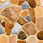 piso cerâmico bold granilhado incefra 45x45cm laranja 5323 caixa 2,32m² (mp)