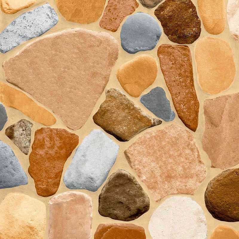 piso cerâmico bold granilhado incefra 45x45cm laranja 5323 caixa 2,32m² (mp)