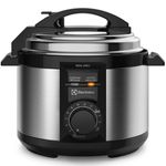 panela de pressão elétrica electrolux rita lobo inox e preta pce15