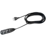 extensão 03 metros intelbras 3 pinos preto 4830148