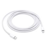 apple cabo usb-c to lightning 2 metros branco