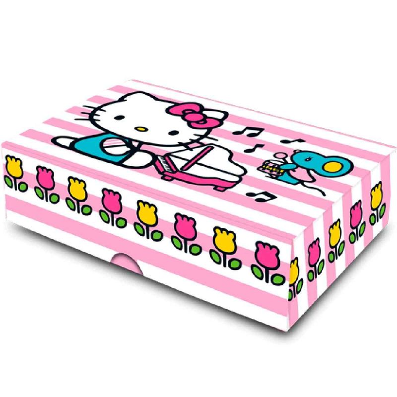festcolor 6 doces hello kitty rosa (mp)