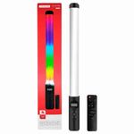 bastão de selfie luz led rgb mlg-087 tomate (mp)