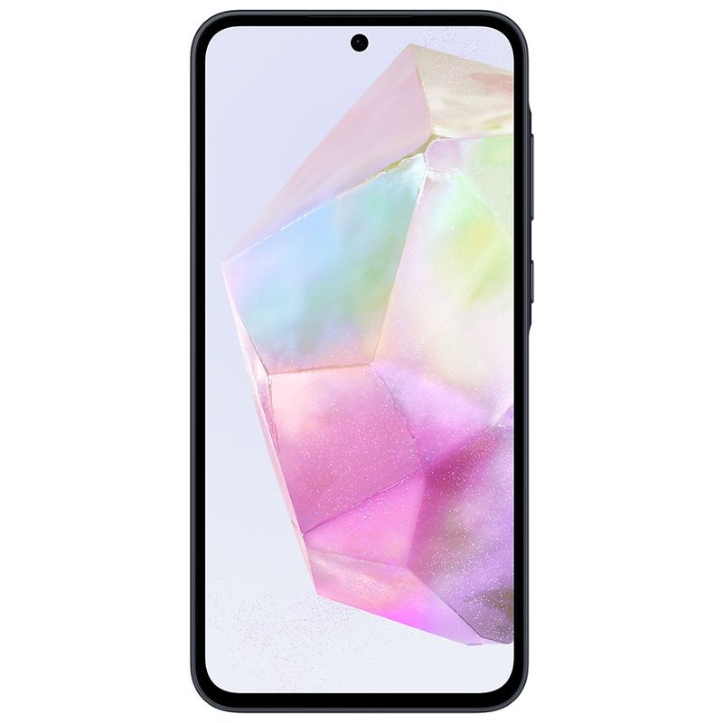smartphone samsung galaxy a35 5g 256gb azul escuro tela 6.6" câmera 50mp 8gb ram
