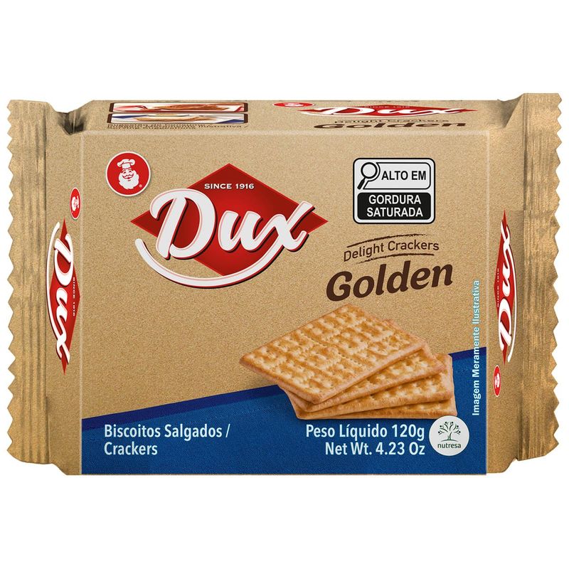 biscoito crackers dux golden amanteigado 120g