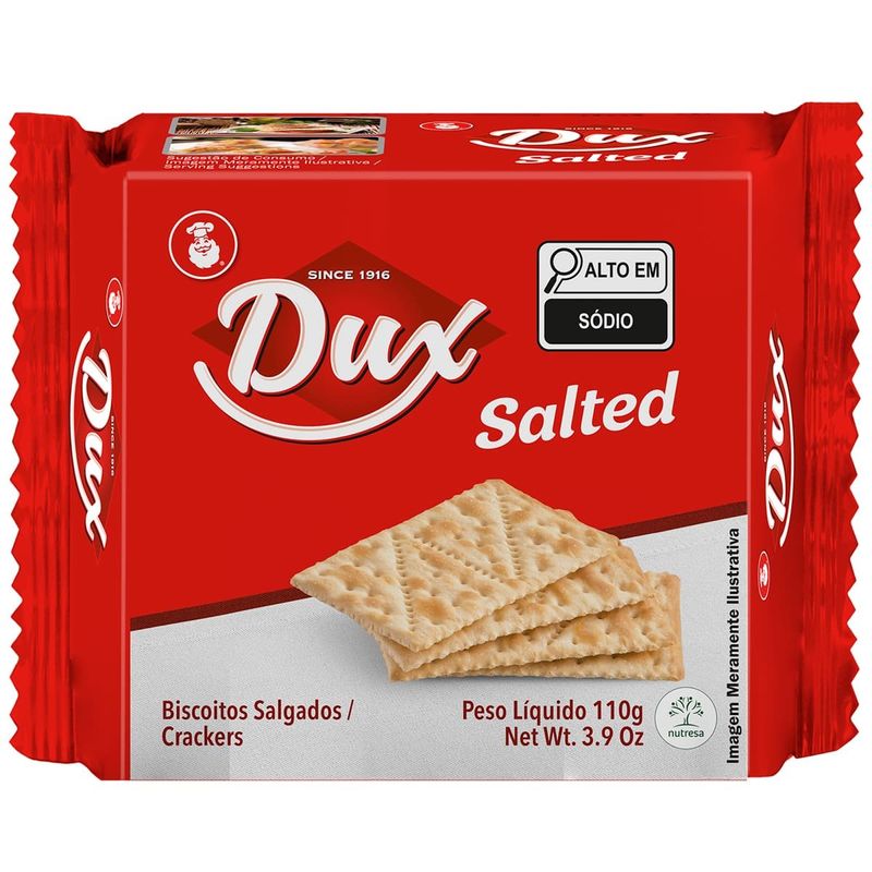 biscoito crackers dux golden original 110g
