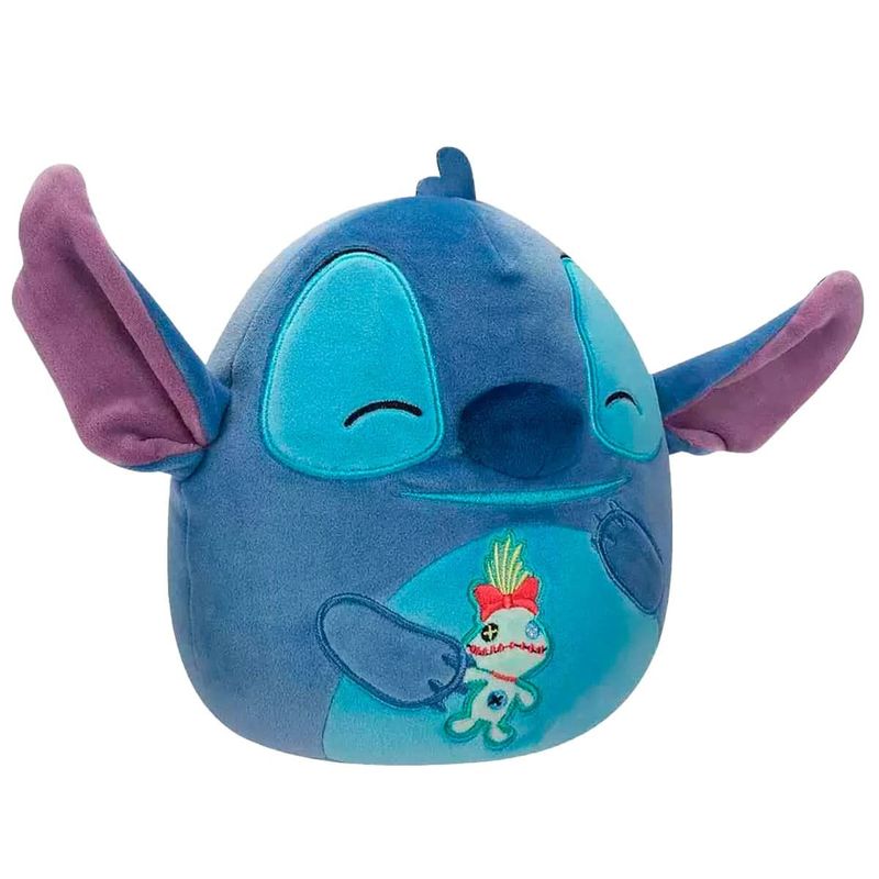pelúcia sunny girls kidult squishmallows disney 22cm stitch (mp)