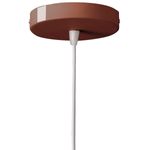 pendente aquarela gota bronzearte 1 luz e27 terracota (mp)