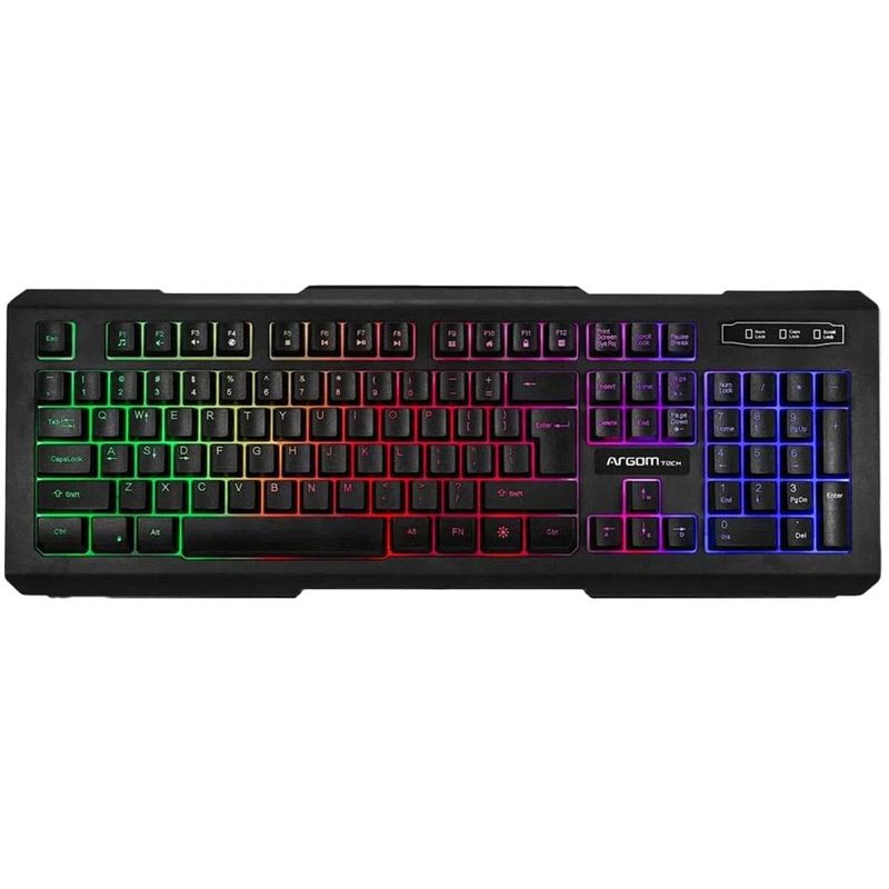teclado argom usb combat gaming arg-kb-2055bk (mp)