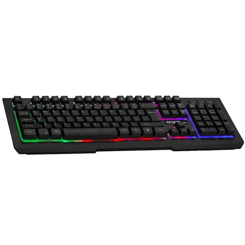 teclado argom usb combat gaming arg-kb-2055bk (mp)