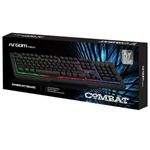 teclado argom usb combat gaming arg-kb-2055bk (mp)