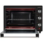 forno elétrico de bancada fogatti 50 litros i50 preto 10058123