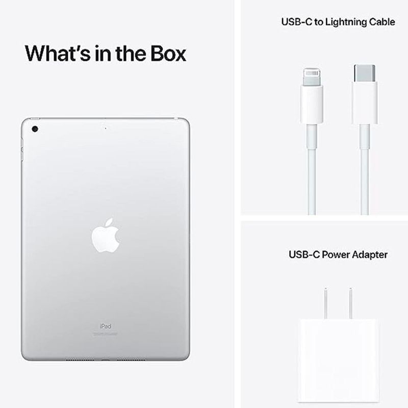 ipad 9ª geração a13 64gb touch id prata tela 10,2" câmera 13mp a-bi