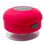 caixa de som h'maston microfone integrado 5w bts-06 rosa (mp)