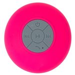 caixa de som h'maston microfone integrado 5w bts-06 rosa (mp)