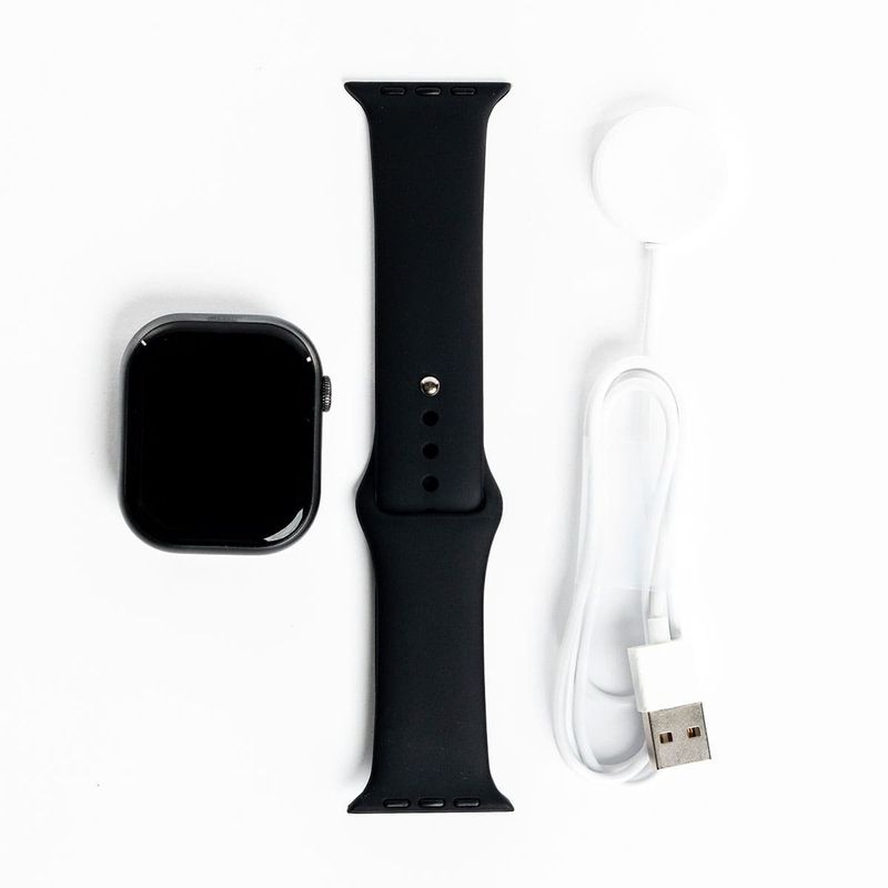 smartwatch watch 9 pro 47mm microwear preto (mp)