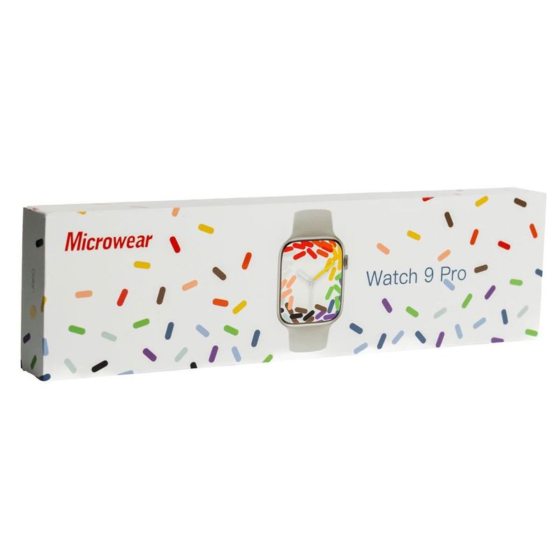 smartwatch watch 9 pro 47mm microwear preto (mp)