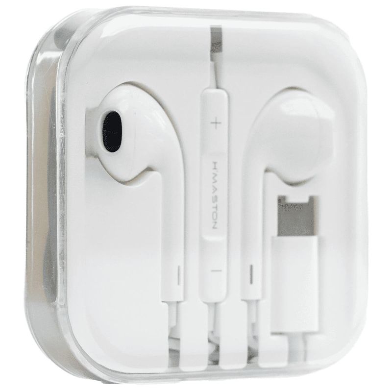 fone de ouvido com fio h'maston intra-auricular (mp)