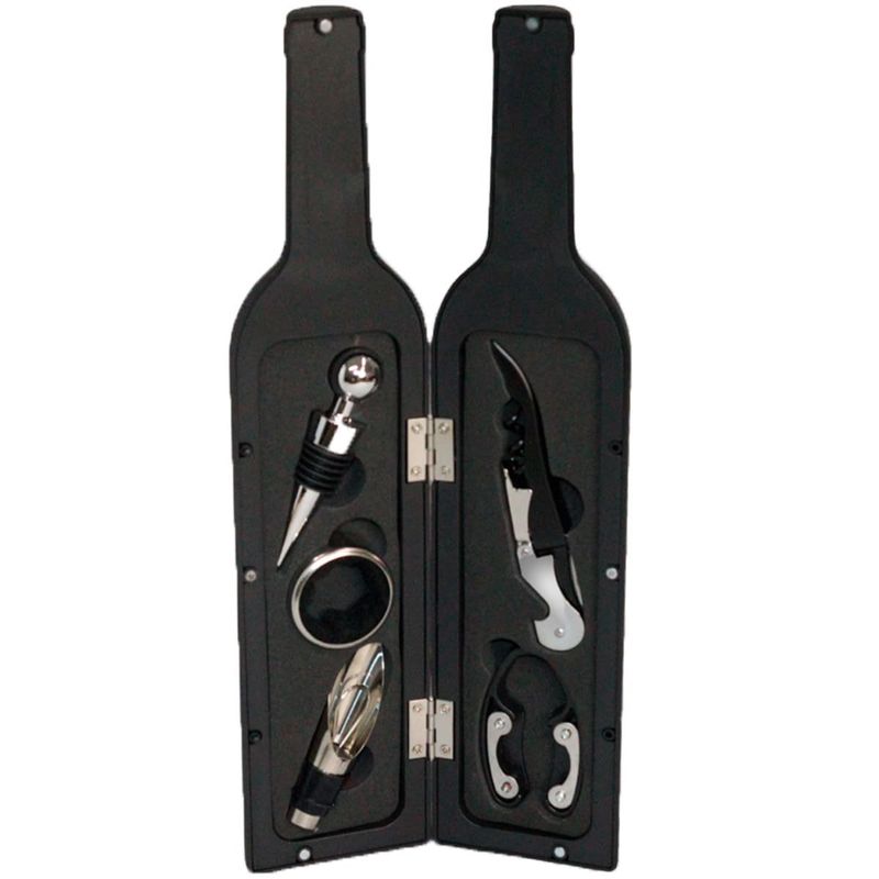 kit vinho world classic garrafa 5 peças (mp)