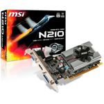 placa de vídeo msi geforce n210 1gb ddr3 (mp)