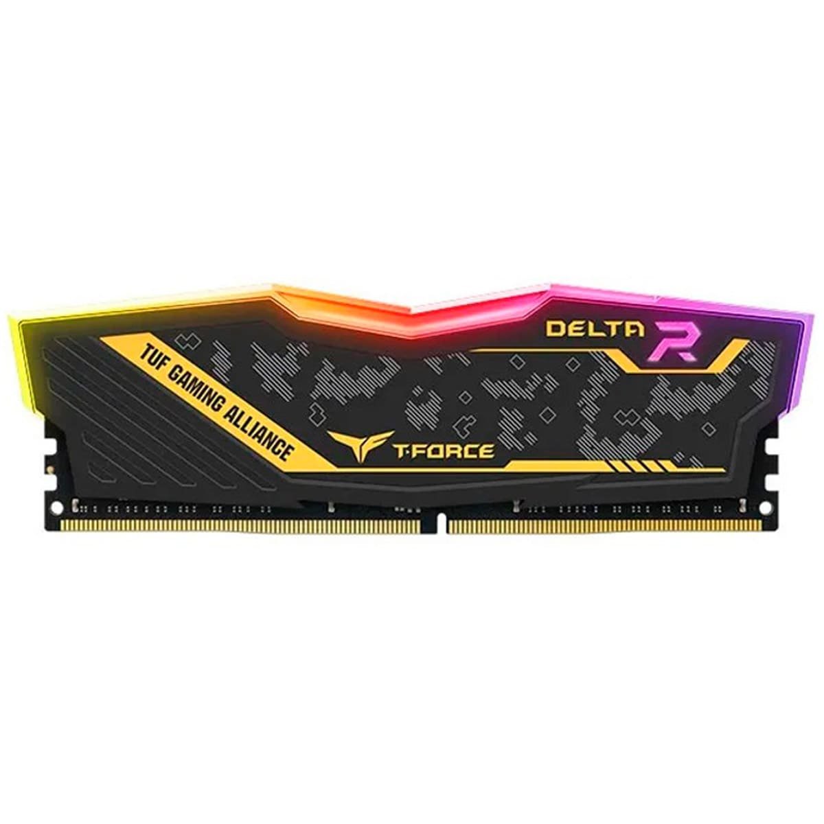 Memória Ram para Desktop TUF RGB 8GB DDR4 3200Mhz TF9D48G3200HC16C0 - T-Force