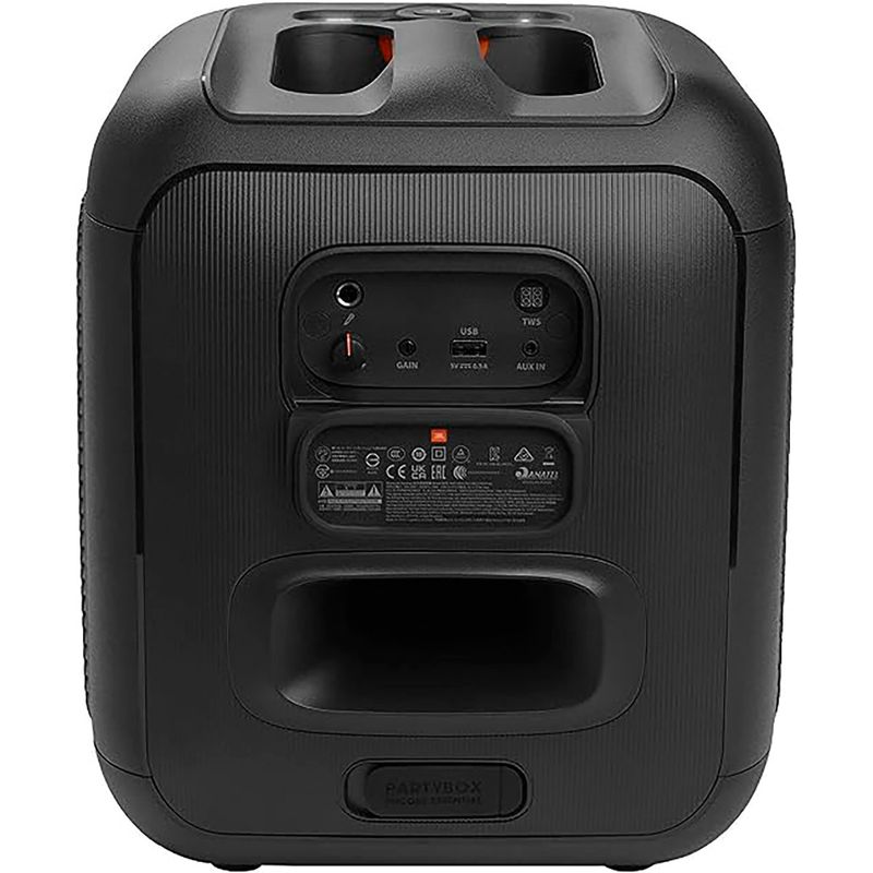 caixa de som jbl partybox encore com 2 microfones preto 58035034