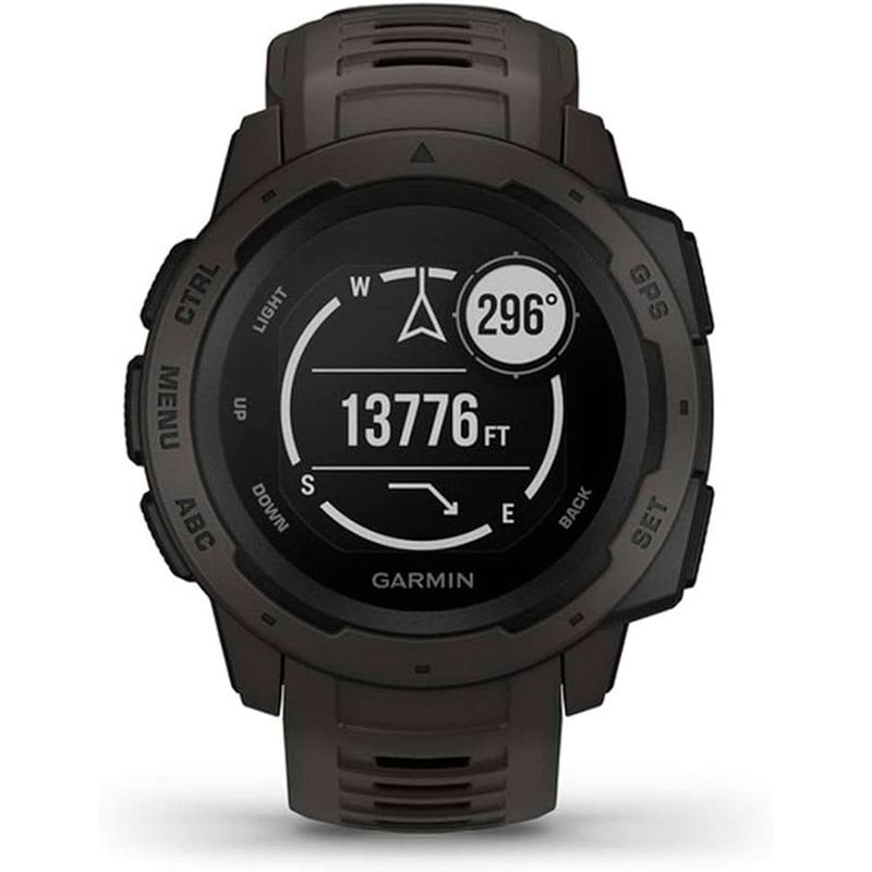 relógio garmin masculino instinct gps bluetooth preto a-bi