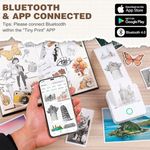 mini impressora cudinham térmica bluetooth branco a-bi