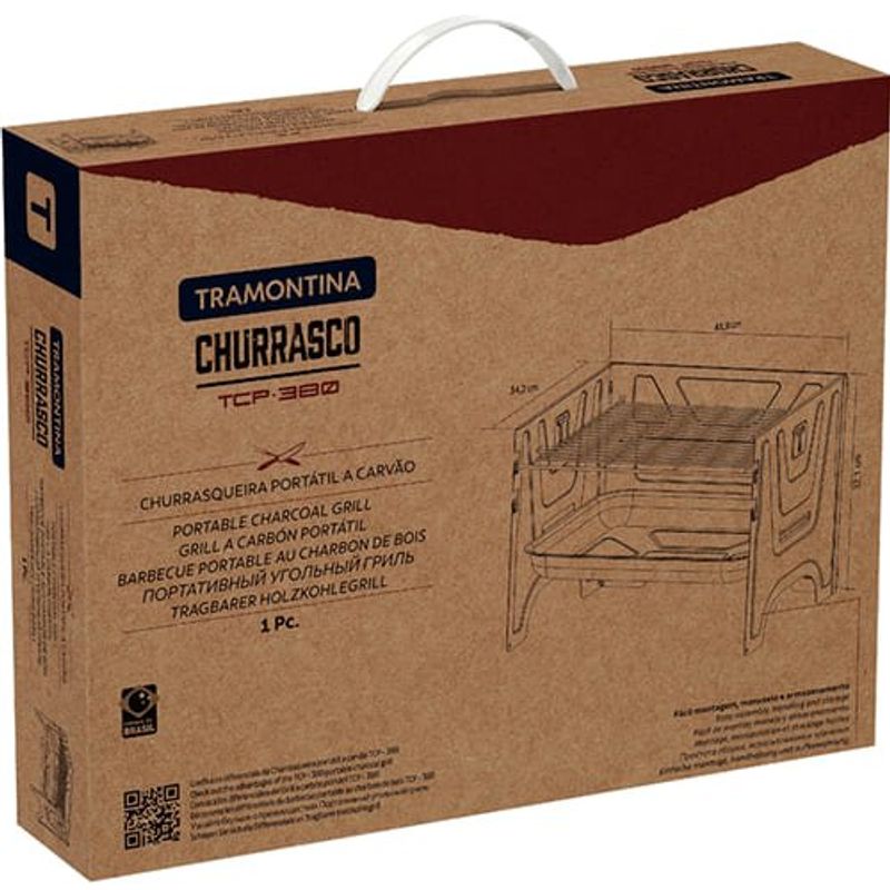 churrasqueira tramontina tcp380 26500012