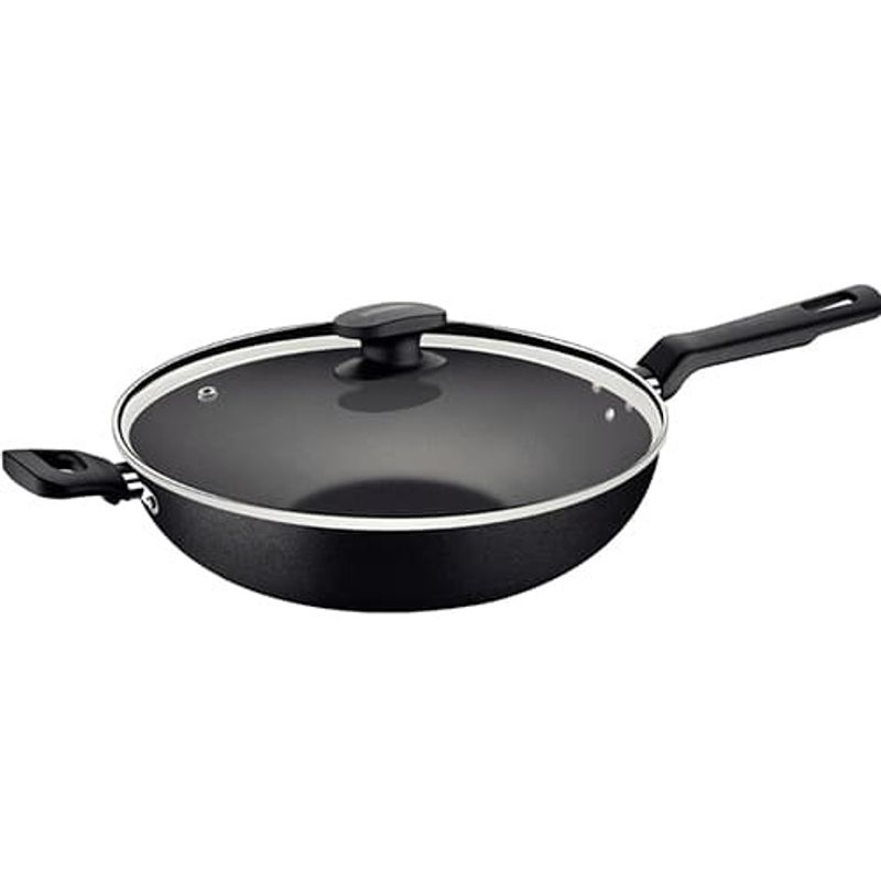 frigideira tramontina wok loreto grafite 28cm 20394028