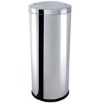 lixeira 47 litros brinox decorline com tampa basculante inox 3032/210