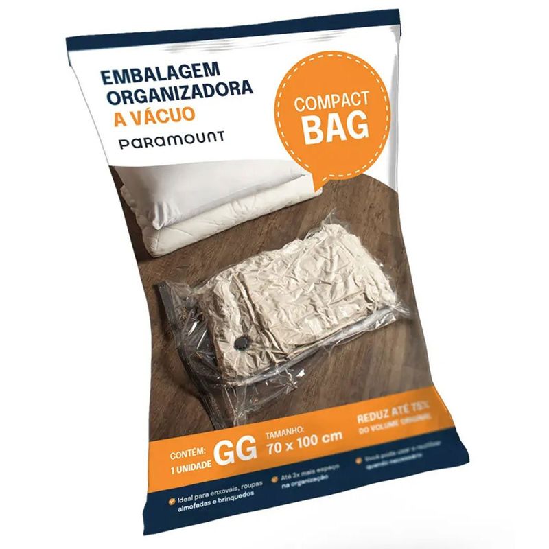organizador paramount a vácuo compact bag gg 1392