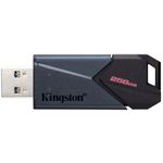 pen drive kingston exodia onix 256gb usb 3.2 dtxon/256gb preto (mp)