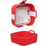 forma para air fryer hauskraft quad vermelho slcn044