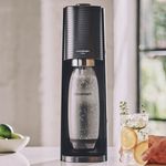 máquina para gaseificar água sodastream terra preto 4088930205