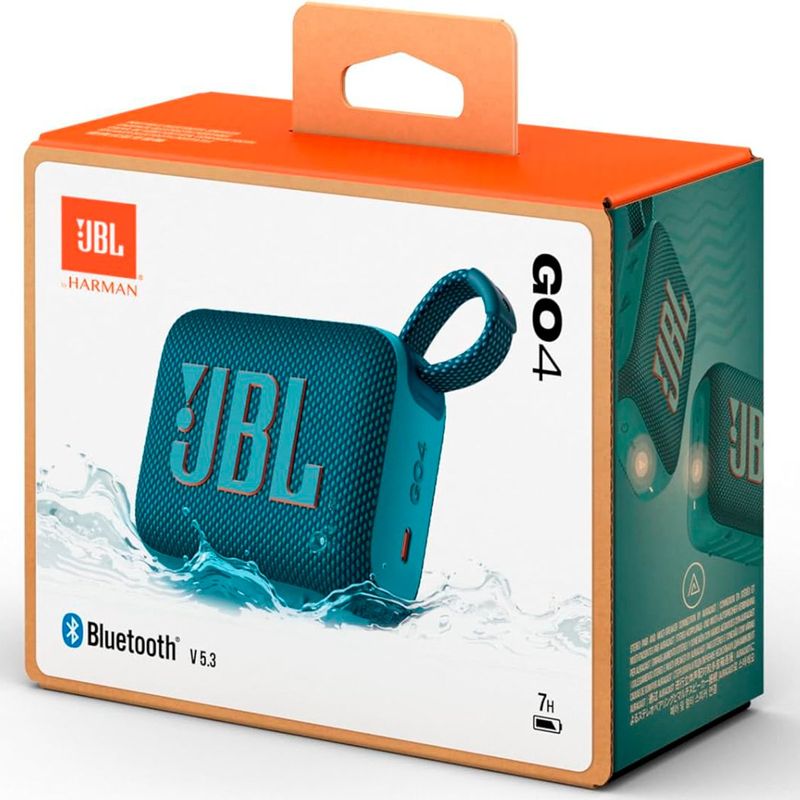 caixa de som jbl go4 azul 28913761