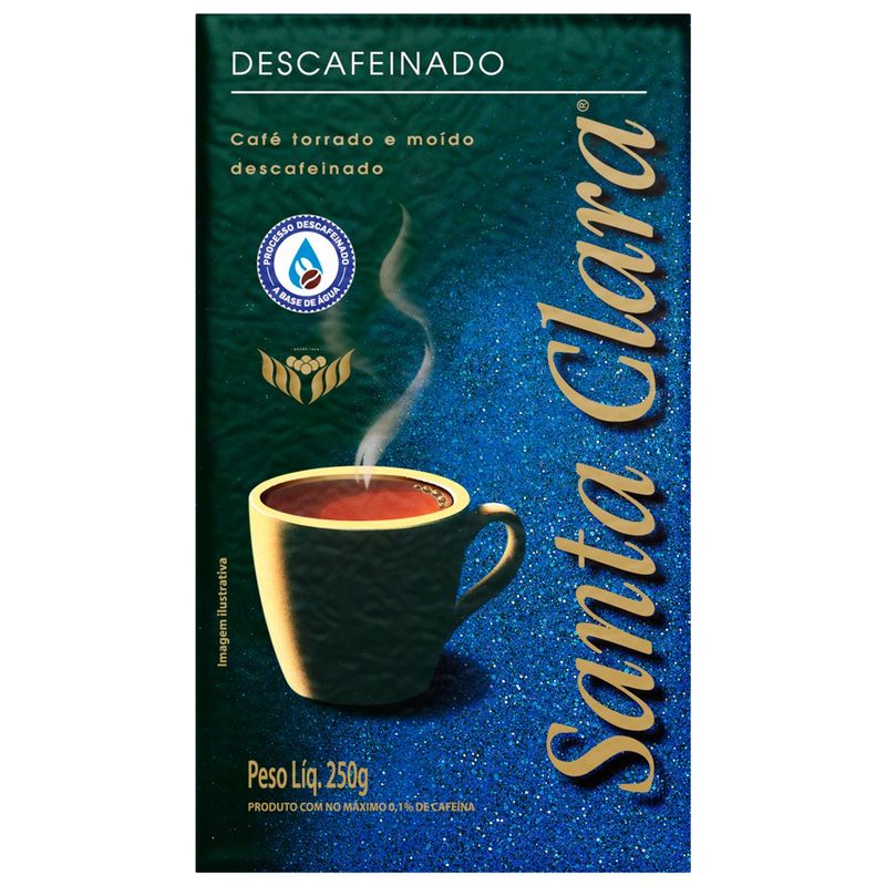 café santa clara descafeinado 250g