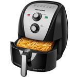 fritadeira elétrica air fryer mondial 6 litros grand family preto fn-60-bi