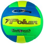 kit bola de vôlei poker training rede de vôlei recreação 369 (mp)