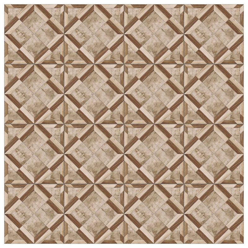 piso cerâmico bold acetinado 45x45cm provence marrom caixa 2,00m² - cecafi (mp)