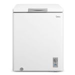 freezer midea horizontal 145l mdrc207sla011 branco